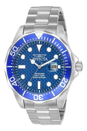 Relógio masculino Invicta 12563 Pro Diver Quartz