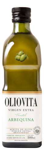 Aceite Oliva Virgen Extra Oliovita Arbequina Vidrio 500ml