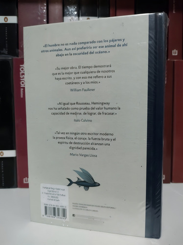 El Viejo y el Mar de Ernest Hemingway tapa dura