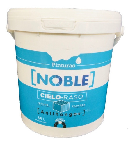 Cielos Rasos Noble Premium Antihongos Blanco 4 L Puntocolor