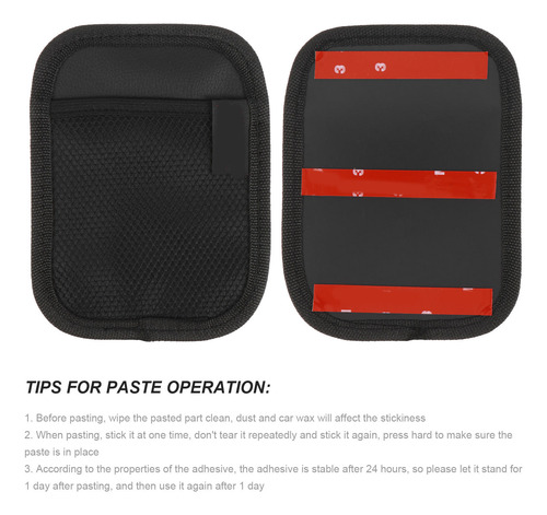 Organizador De Almacenamiento Adhesivo Para Coche, 2 Unidade