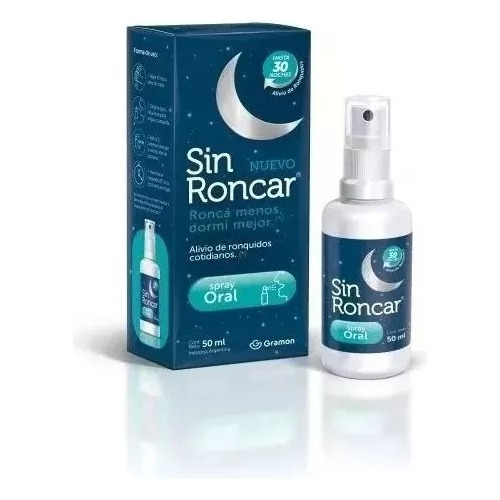Suplemento Sin Roncar Spray Oral 50 Ml Alivia Ronquidos