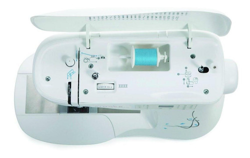 Máquina De Coser Singer C240, Featherweight, Color Blanco