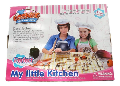 Juego De Cocina Juguete Niñas Niños Mini Accesorios P/cocina