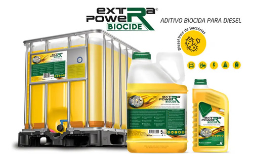 4 Aditivos Biocida Óleo Diesel Extra Power 1lt Puridiesel