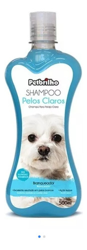 Shampoo Pelaje Claro Perros Y Gatos 500ml Petbrilho