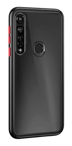 Funda Bumper Bakú Cromo Slim Transparente Para Moto G8 Plus