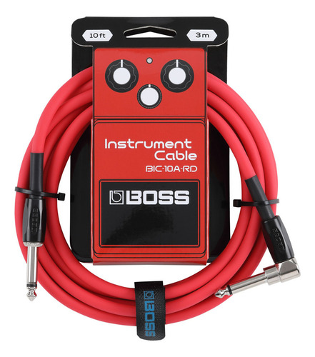 Cable Boss Bic-10a-rd Para Instrumento Plug A Plug L 3m