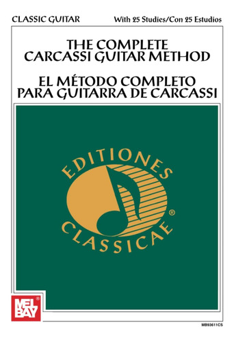 Libro The Complete Carcassi Guitar Method En Inglés