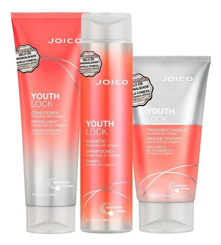  Joico Youth Kit Youth Joico - Sh E Cond E Máscara 150 Ml Kit