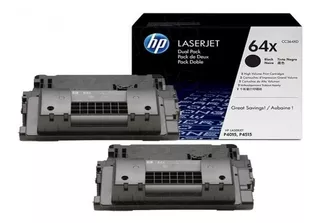 Toner Hp 64x Dualpack Cc364xd Original