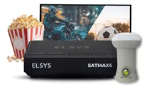 Comprar Receptor De Tv Via Satelite Banda Ku Satmax 6 + Lnbf Simples