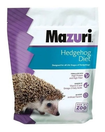 Imagen 1 de 2 de Alimento Erizo Mazuri Hedgehog Diet 1.5kg Erizo