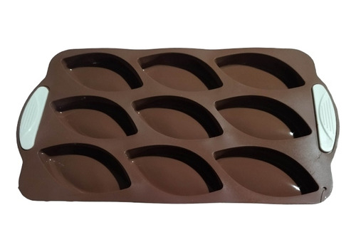 Molde De Silicona Ovalado Oval Jabones Repostería Chocolate