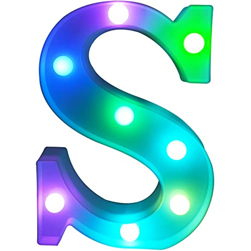 Letras Led, Cambio De 16 Colores, Luces De Marquesina L...