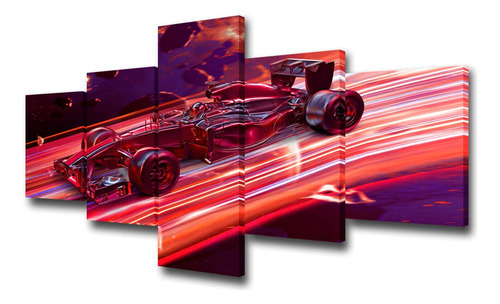 F1 Canvas Wall Art Racing Car Painting Artwork Prints Ã...