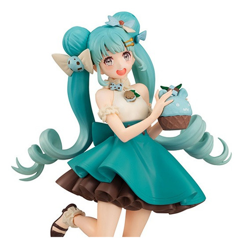 Figura Original Hatsune Miku Sweet Sweets Choco Mint Furyu