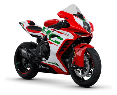 Funda Moto Rkr Broche + Ojillos Mv Agusta F3 Rc Red 2024