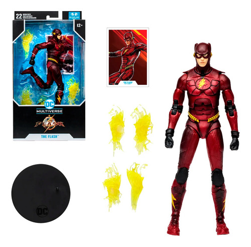 Flash Batman Costume Dc Multiverse Figura Mcfarlane Original