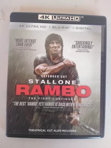 Dvd Edição Especial Seminovo do Filme ( Rambo 4 ), Filme e Série Dvd Usado  82156894