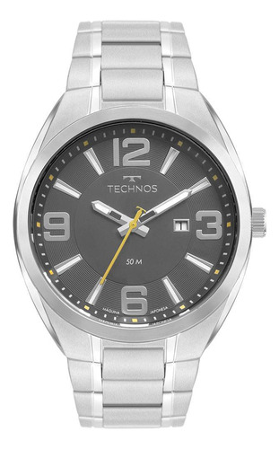 Relógio Masculino Technos Skymaster Prata - 2117lew/1f
