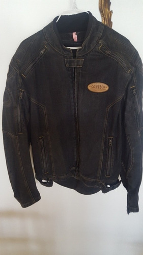 Chaqueta Para Moto Caballero De Jeans Cortech