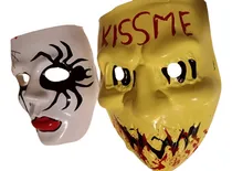 Comprar Pack De Dos Máscaras La Purga Kissme Caretas Disfraces