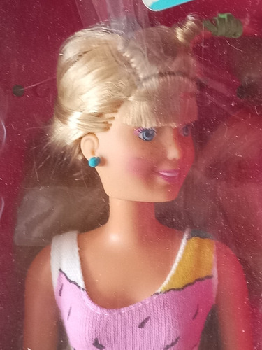 Maxie Hasbro Praia Beach Keen Barbie 1988 80 90 Antiga Maiô