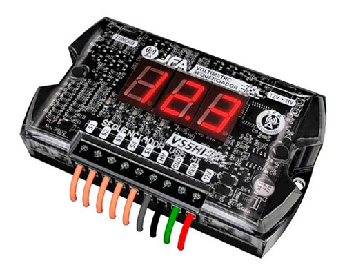 Imagem 2 de 5 de Voltímetro Jfa Vs5hi 3 Em 1 Sequenciador High Voltagem /12v