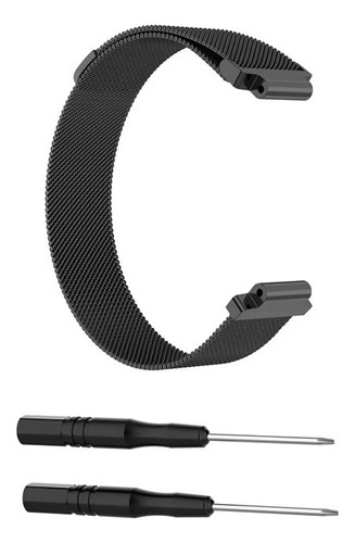 Correa Magnética Para Garmin Forerunner 230-235-630 Negro- S