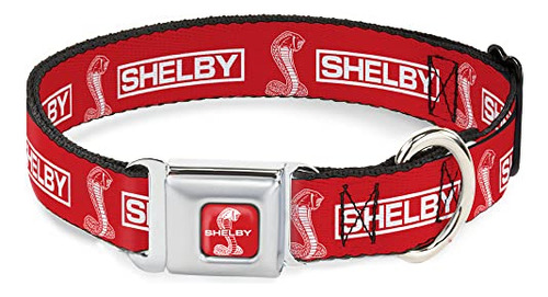Collar Perro Shelby Box Logo Y Super Snake Cobra 15-24puLG