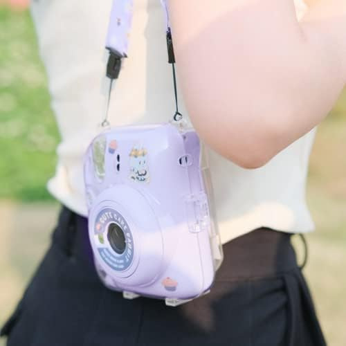 Rieibi Estuche Transparente Compatible Con Fuji Instax Mini