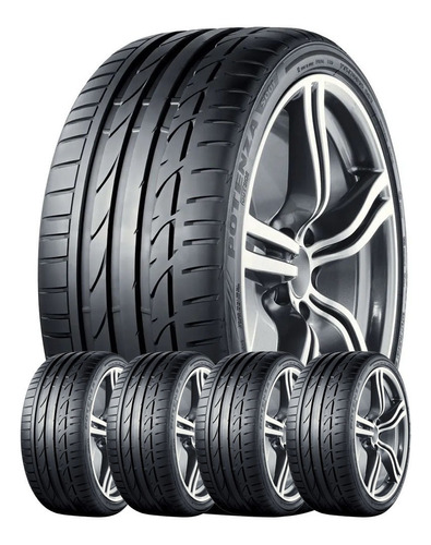 Kit 5u 225/45 R 18 Y Bridgestone Potenza S001  Envío