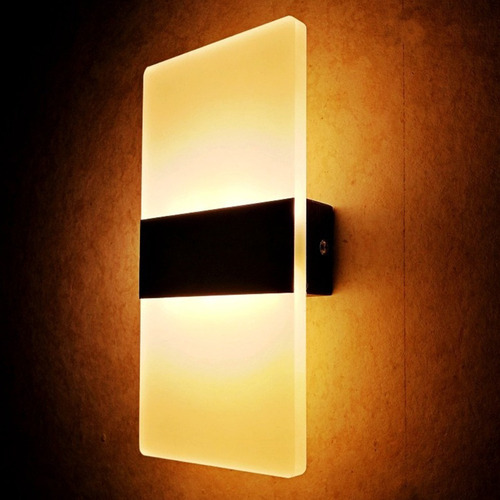 Apliques De Pared Modernos Llevó Lámpara De Pared 6w, Luz Bl