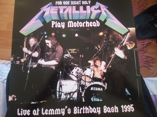 Metallica Play Motorhead  Vinilo Color