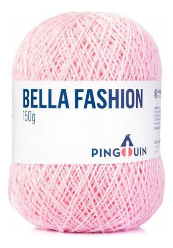 Fio/linha Algodão Pingouin Bella Fashion 150g Cor 0377- Sonho