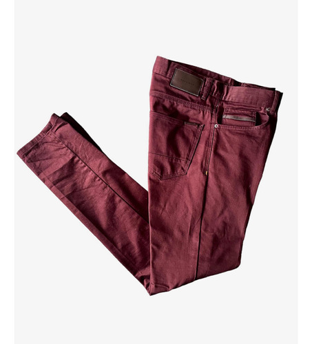 Pantalones Zara Man - Vino - Talla 30