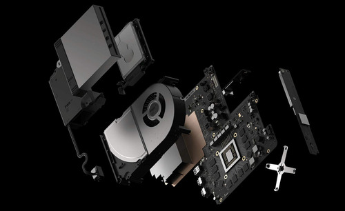 Consola Microsoft Xbox One X De 1 Tb Con Control Inalámbrico