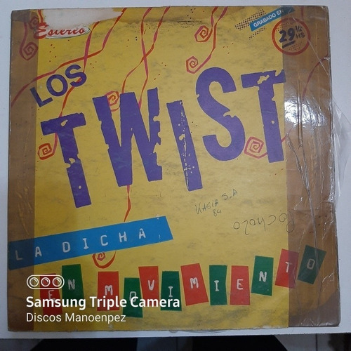 Vinilo Los Twist La Dicha En Movimiento M Rn2