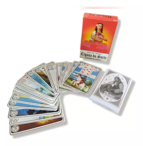 Jogo de Cartas Cigana da Sorte - Comprar e Usar