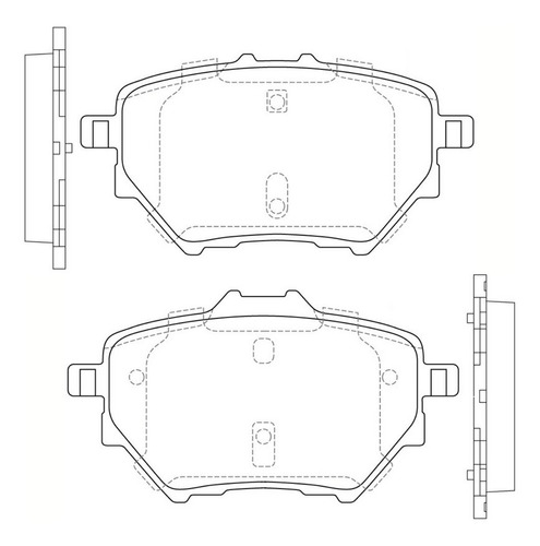 Pastillas Freno Trasera Citroen C4 Grand Picasso 2019