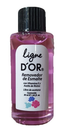 Removedor De Esmalte Ligne Dor - mL a $160