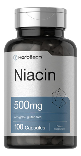 Niacina Vitamina B3 500mg 100cap Horbaach