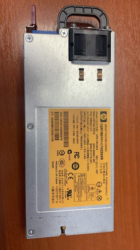 Imagen 2 de 2 de Hp 750w Platinum Hot Plug Power Supply Kit Dps-750ub-b