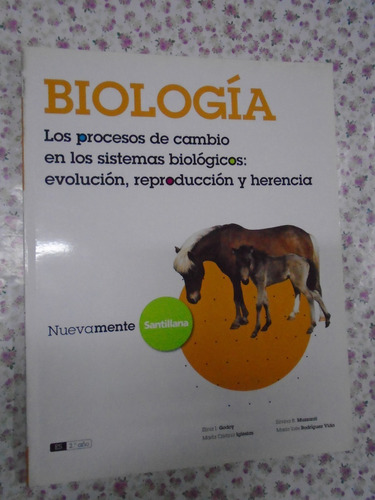 Biología Es 2 Procesos Cambio Nuevamente Santillana Pack X10