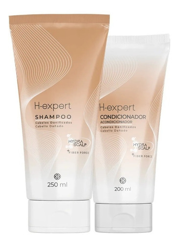 Kit Shampoo +acondicionador H-expert Cabello Dañado Hinode 