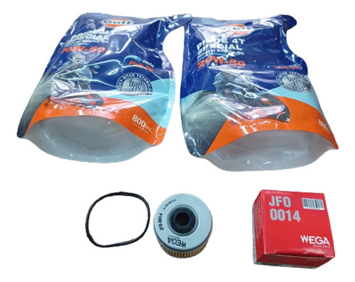 Kit Service Honda Xr 250 Tornado Xre 300 Gulf + Wega