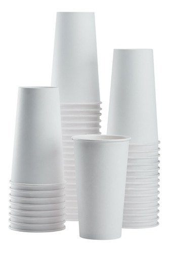 Vaso Desechable De Papel, Blanco P/ Café 20 Oz - Caja C/600