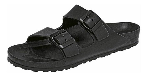 Sandalia Zueca Elega Sv054g Para Hombre Color Negro E6