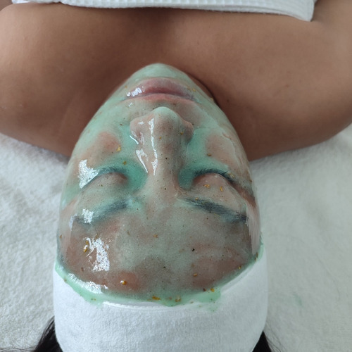 Imagen 2 de 6 de Mascarilla Hidro-plástica Descongestionante Con Té Verde Tipo de piel Todo tipo de piel